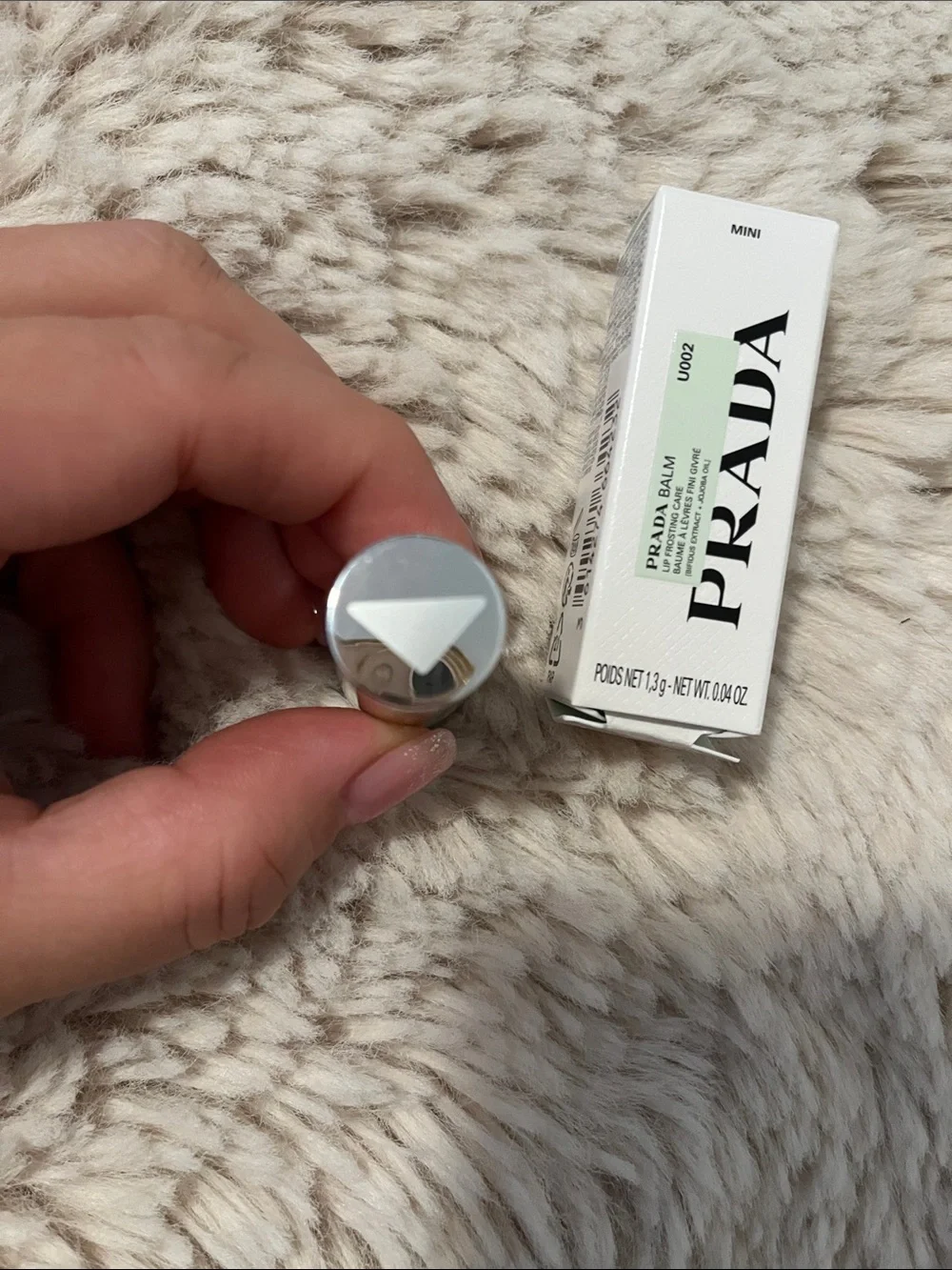 Prada Balm Banana Yellow Travel Size 1.3 g